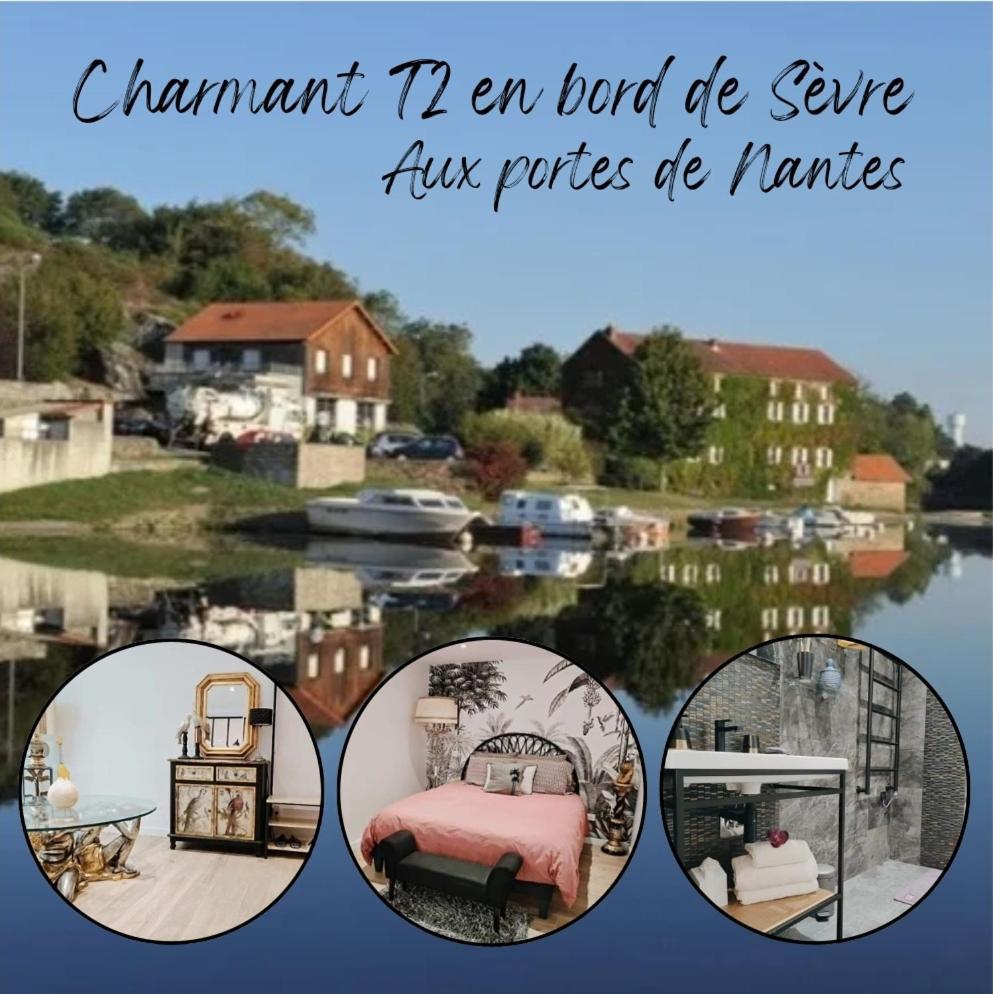 Charmant T2 , En Bord De Sevre Vertou Eksteriør bilde